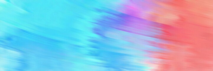speed blur background with light sky blue, light coral and medium turquoise colors