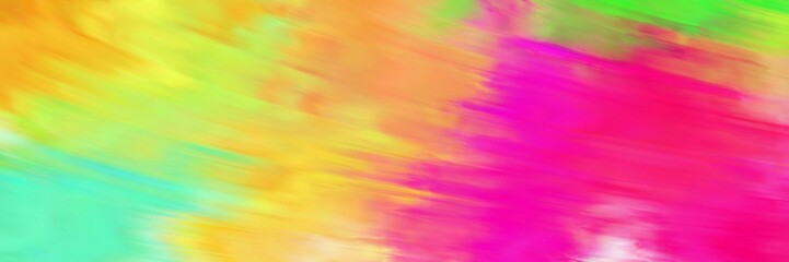 motion blur background with deep pink, pastel orange and aqua marine colors