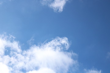 blue sky with clouds