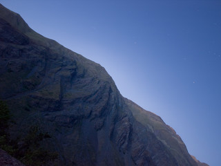 Obraz na płótnie Canvas The Andes Montain Range, Cajon del Maipo. Chile. - 2014