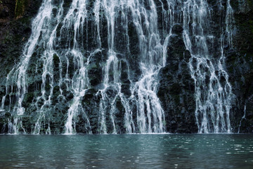 Cascading waterfall 