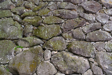 背景素材 小諸城石垣