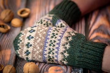 knitted woolen clothes