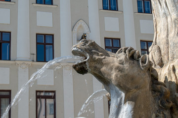 Neptun fountain, Olomouc, Czech republic © Haplo
