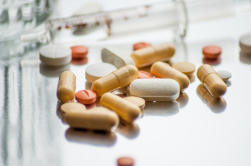 Algunas pastilla para tratamiento medico 