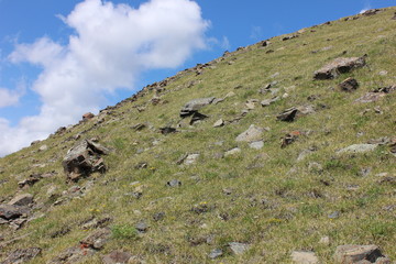 The surroundings of the village of Mugur-Aksy.