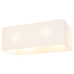 Wall lamp in vintage style on an isolated white background.