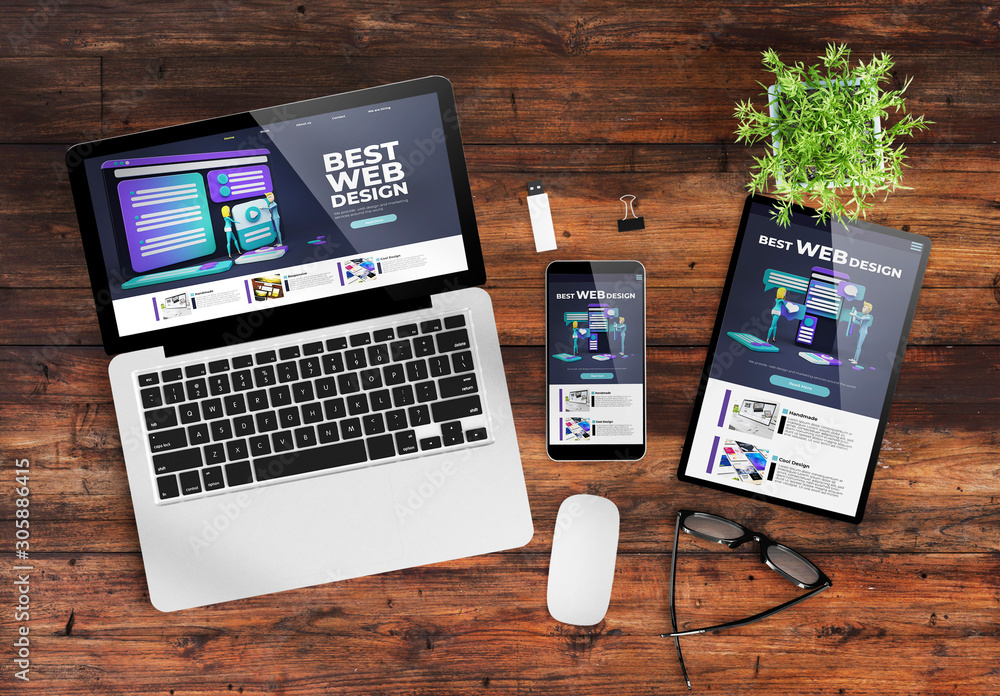 Canvas Prints responsive design website