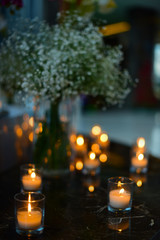 elegant candles decors