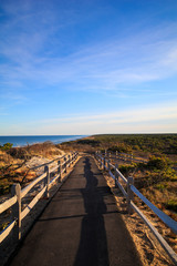 Fototapeta premium walkway to the ocean 