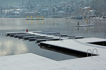 Winter am Wörthersee in Kärnten