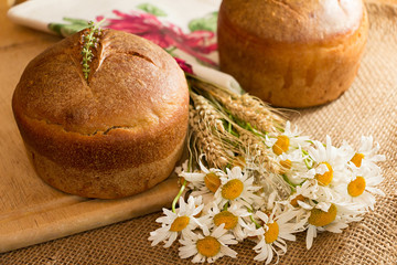 Homemade Yeast Free Bread.