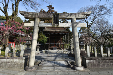 芹川天満宮の鳥居