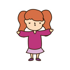 merry christmas girl with ugly sweater