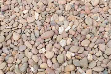 Pebbles stone background..