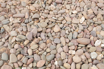 Pebbles stone background..