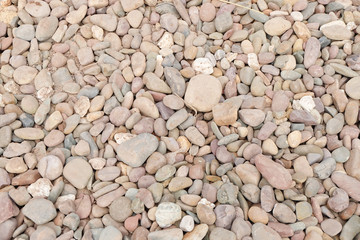 Pebbles stone background..