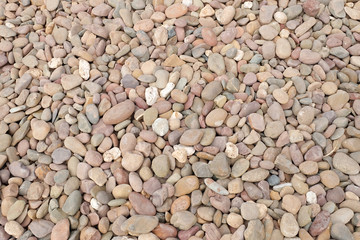 Pebbles stone background