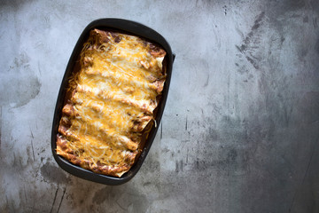 Vegetarian Black Bean Enchiladas