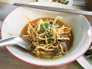Khao soi - Traditional Thai Food