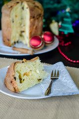 Italian cake panettone, Christmas classic