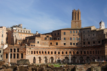 Fototapeta premium market of traiano in rome
