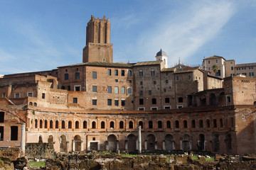 markets of traiano in rome