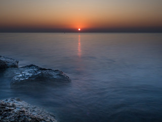 Sunrise over the Mediterranean