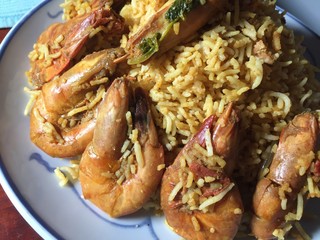 Spicy Prawn Biriyani