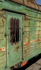 rustic train car background