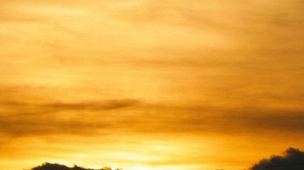 Beautiful sunset sky as nature background.