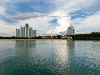Naklejka premium Beautiful aerial view of Playa Bonita Panama