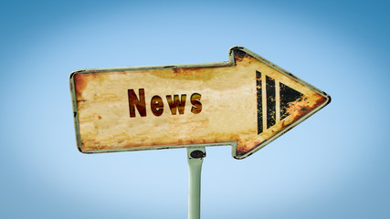 Street Sign to News