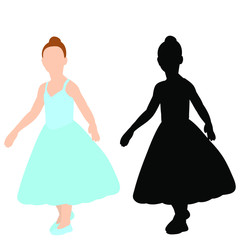 ballerina girl child dancing ballet