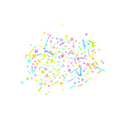 Sprinkles grainy. Cupcake dessert bakery confetti