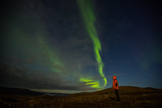 Northern Lights In Nordkapp, Norway