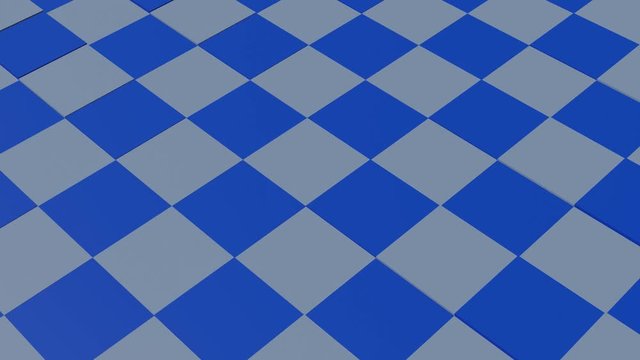 Geometrical Cube Animation. Cubes Wave in a rhytmic pattern. Smooth seamless looping possible. 4K Animation Stock Footage