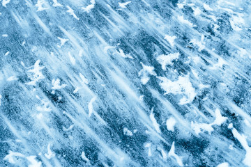  Beautiful winter texture of ice and snow. cold background