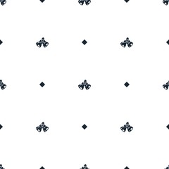 christmas bell filled element background. Christmas theme, with dots seamless pattern. Simple and modern christmas bell creative wallpaper.