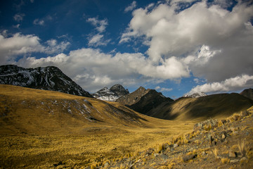 Sunset in Cordillera Real, Andes, Bolivia