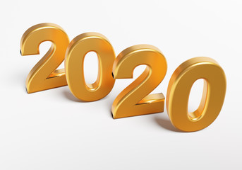 Gold numbers of New Year 2020