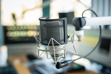 Mikrofon im Studio