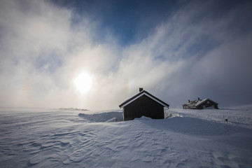 Reinheim cabin in Dovrefjell National Park, Norway