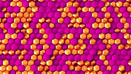 Beautiful interior pattern background. 3d illustration, 3d rendering.