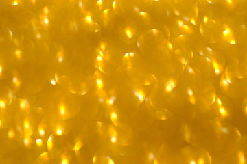 Blurry crystal golden christmas background