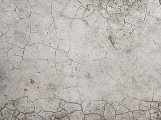 Cracked concrete wall texture