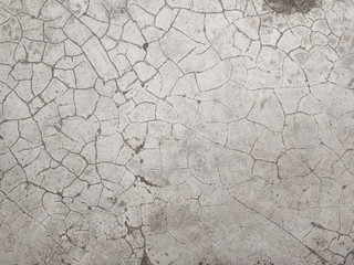 Cracked concrete wall texture