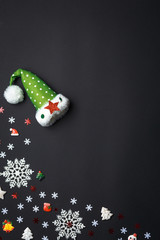 New Year background with gifts