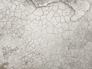 Concrete walls with abstract patterns