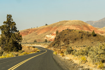 Access road to Painted Hills, Wheeler County